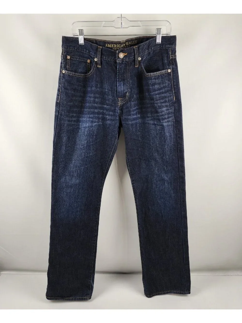 American Eagle Jeans Mens 32x32 Blue Original Straight Leg Denim